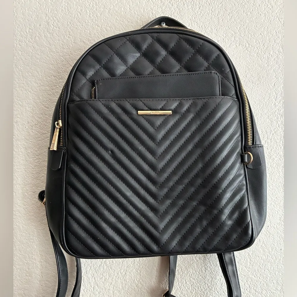 Aldo Elegant Black Backpack - Image 4