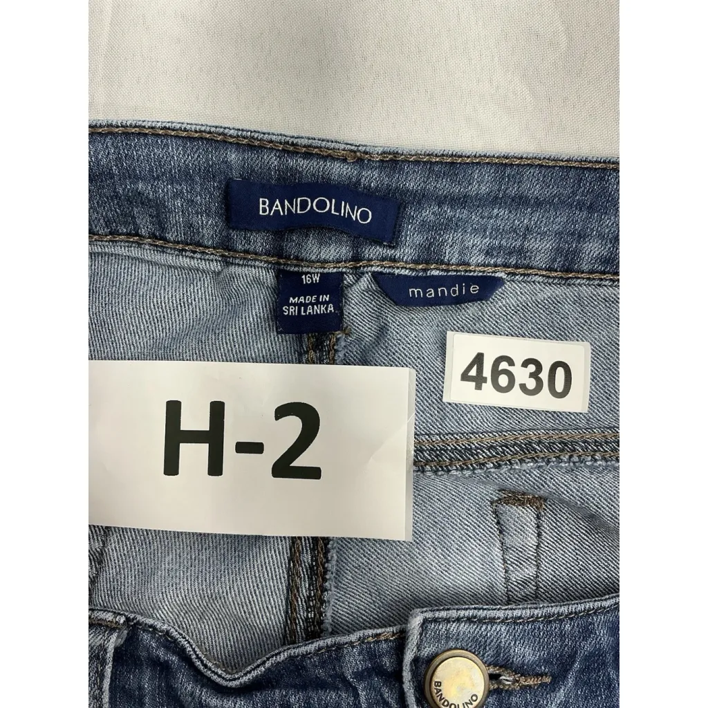 Womans Torid Feel The Fit Jegging Denim Jeans 16 R Blue Super Soft - Image 3