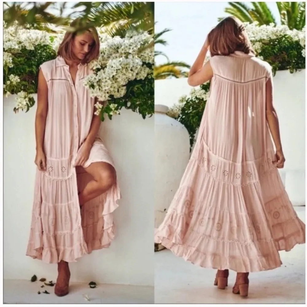 FREE PEOPLE PRETTY COZY MAXI DRESS - Image 13