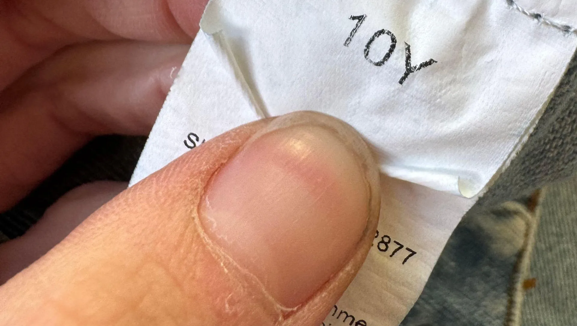 Pleated A Line Mini Denim Skirt Blue Size XXS - Image 9