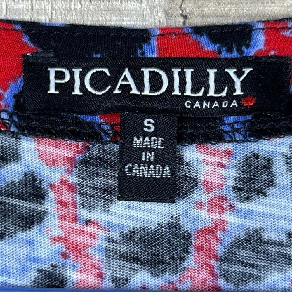 Picadilly Canada Small Animal Print Shirt Dress w/3/4 sleeves and Pockets - Image 15