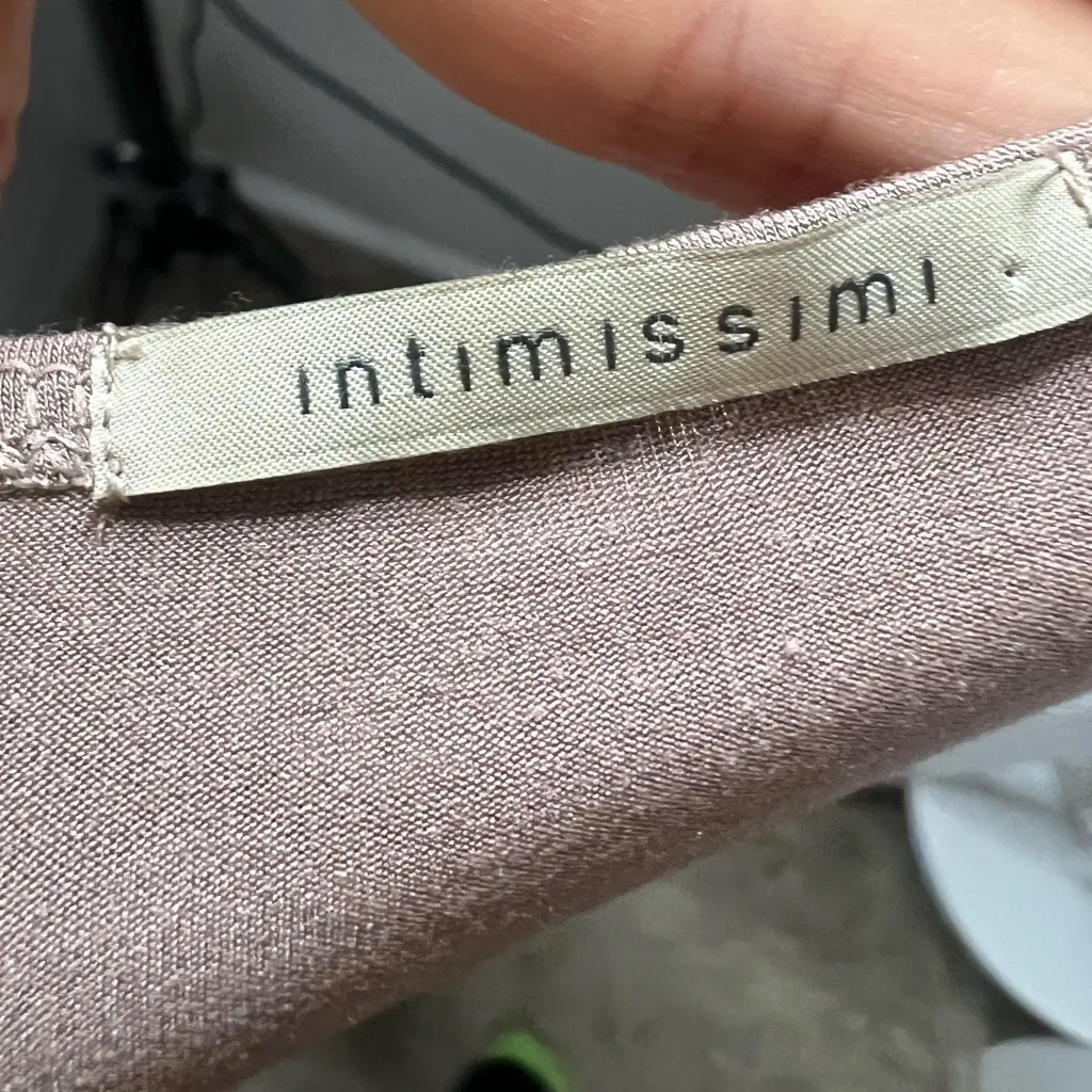 Intimissimi tank double layer‎ tie front small Tan - Image 5