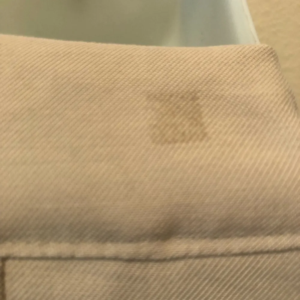 Zara Flowy Blazer Sz. S Cinched Waist Beige Rolled Sleeve Viscose Dressy Career - Image 7