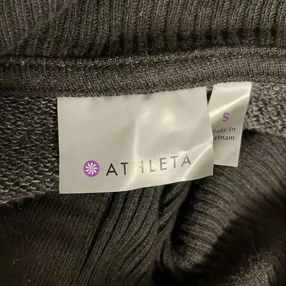 Athleta Cape Jacket Coat Lightweight Sweatshirt Material Size Small - Image 6