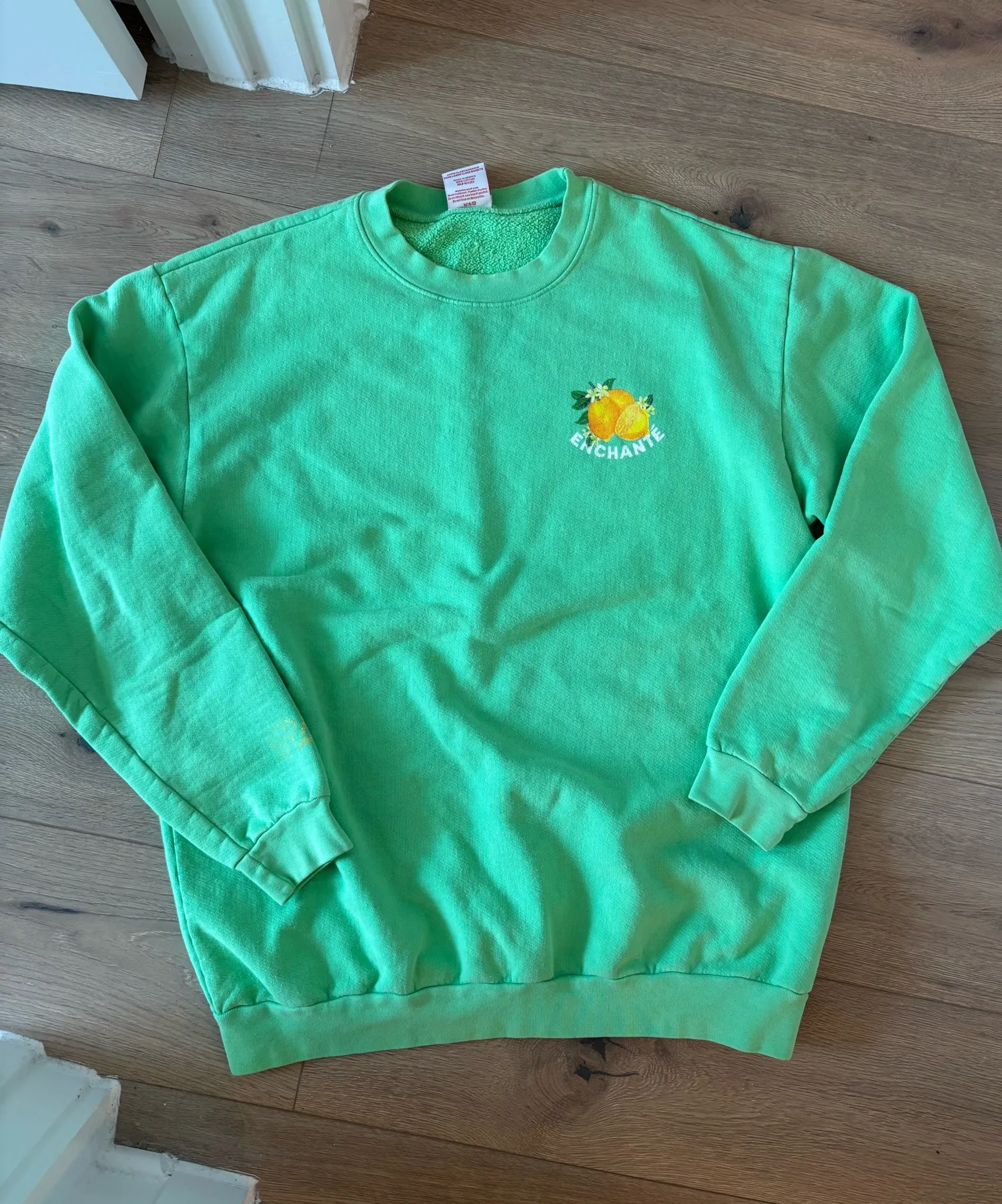 Enchante Green Crewneck XL Sweatshirt - Image 4