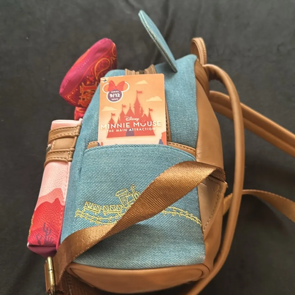 Loungefly Disney MMMA Big Thunder Mountain Railroad mini backpack - Image 3