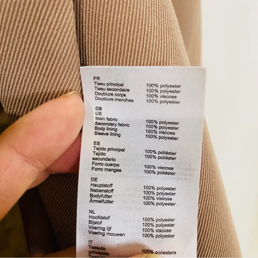 Claudie Pierlot blazer in tan - Image 11