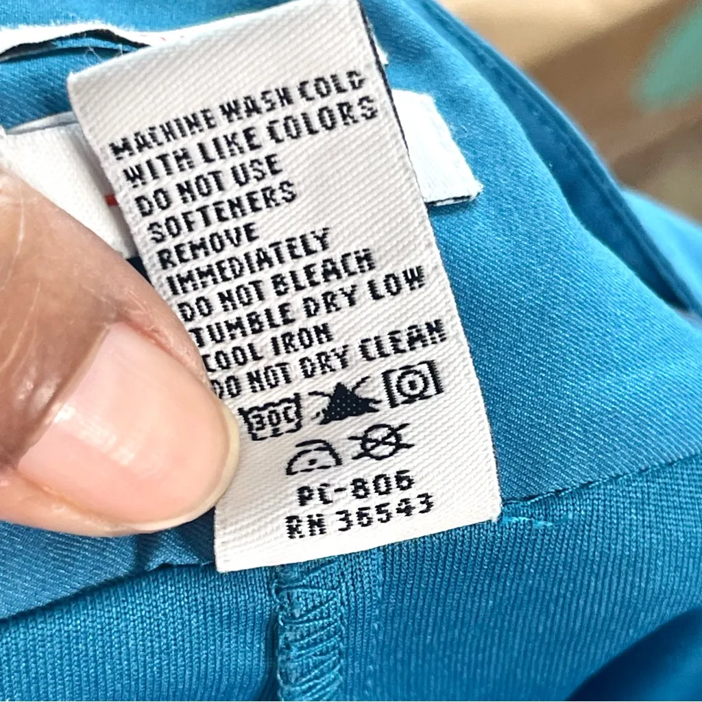 IZOD | Teal Golf Skort Sz 8 Blue - Image 10