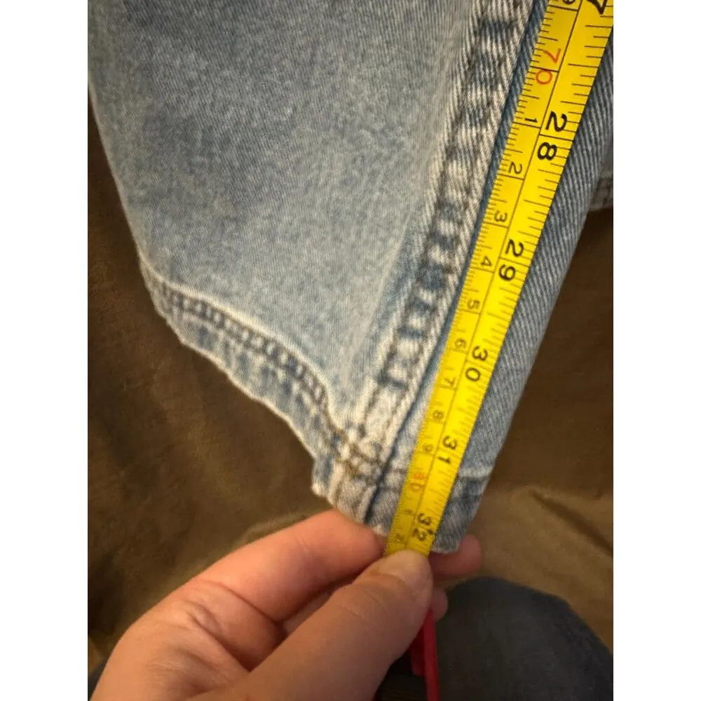 NWT Billabong x Wrangler High Rise Super Flare Patched Jeans Blue Surf Size 26 - Image 7