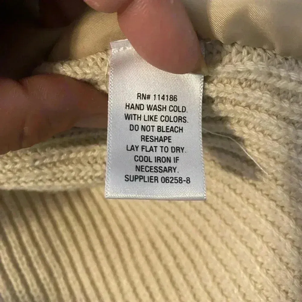 Faux‎ Fur Sleeveless Open Front Sweater Vest Pockets Size Small - Image 8