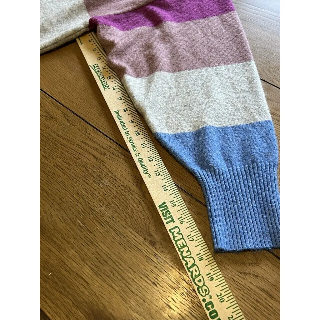 A‎ New Day Women’s Long Sleeve Sweater Size Large Colorful Career Preppy Modern - Image 7