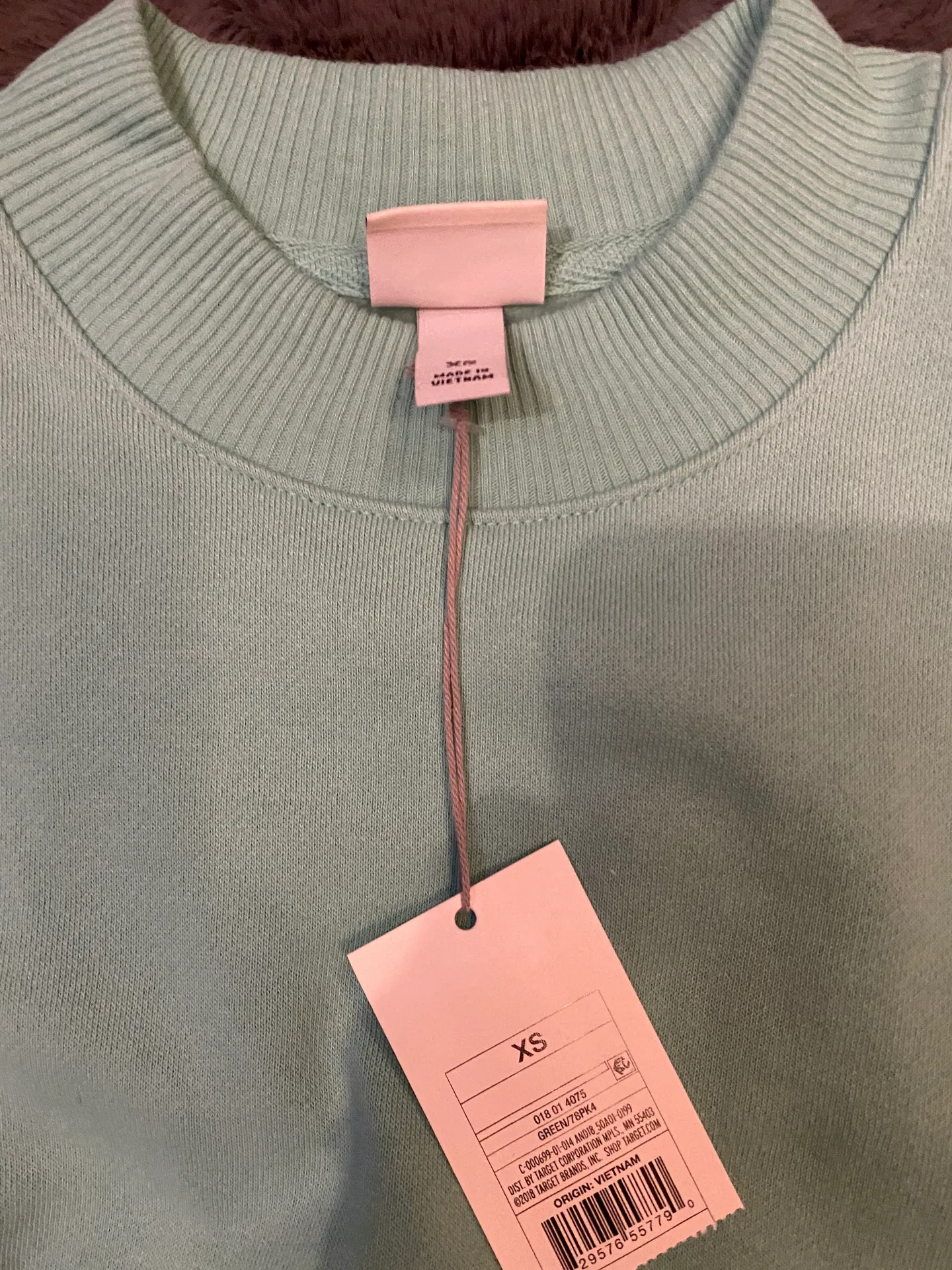 Mint Blue crewneck Size XS - Image 2