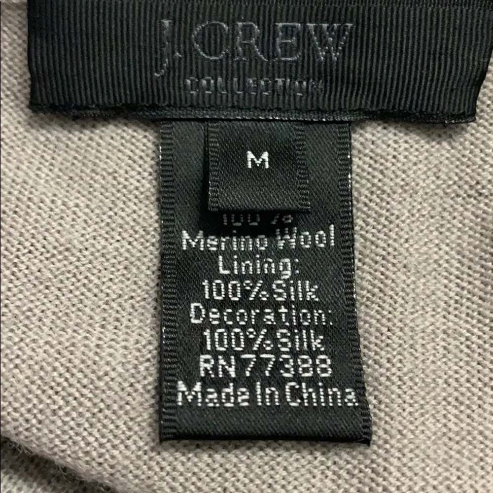 J. Crew Collection Merino Wool Silk Flutter Vest - Image 5