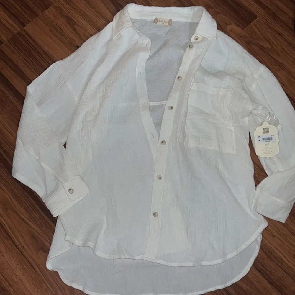 Nwt White The Seaside Vibes Top - Image 5