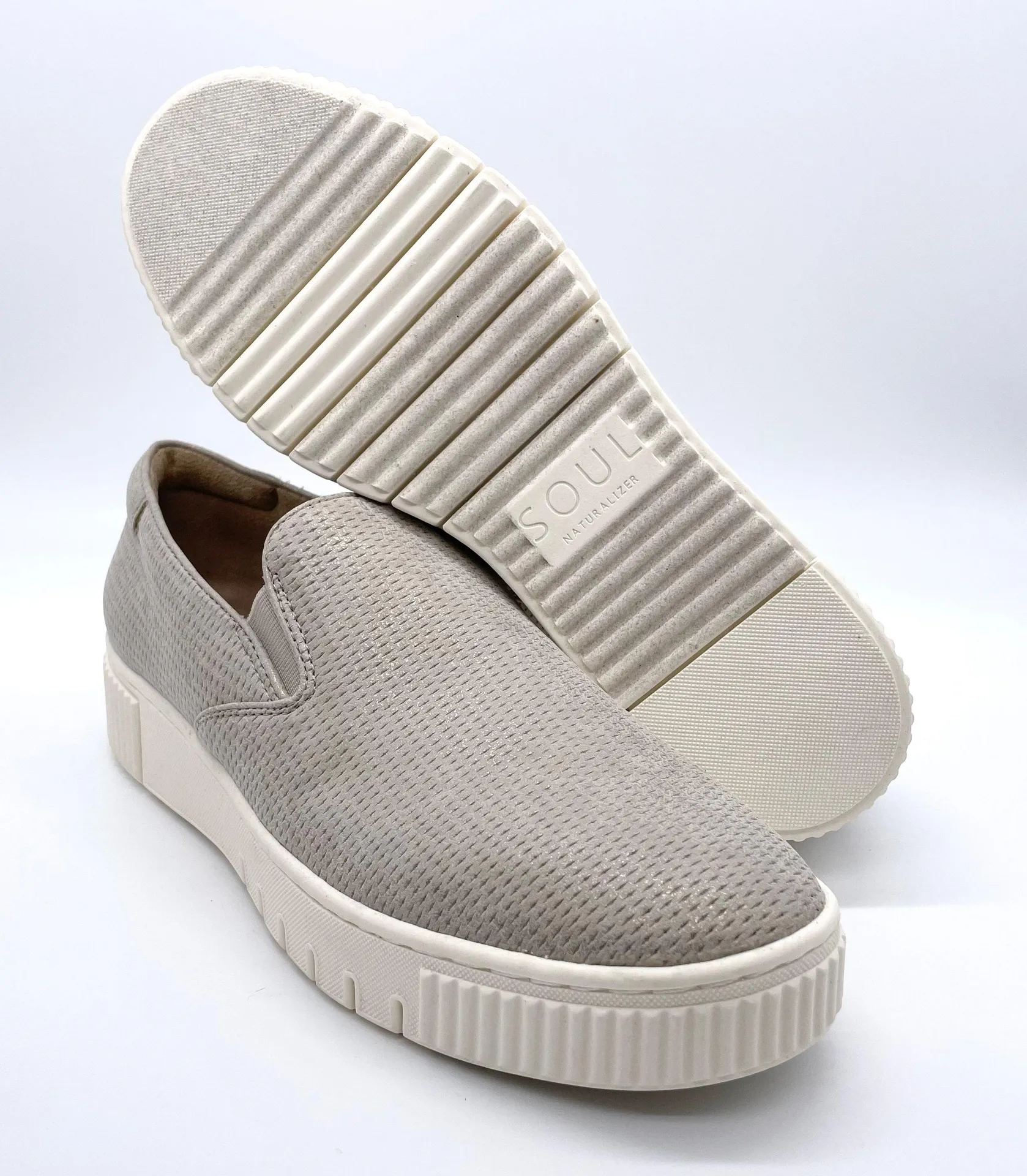 Soul Women’s Tia Porcelain Slip On Casual Sneakers - Image 8