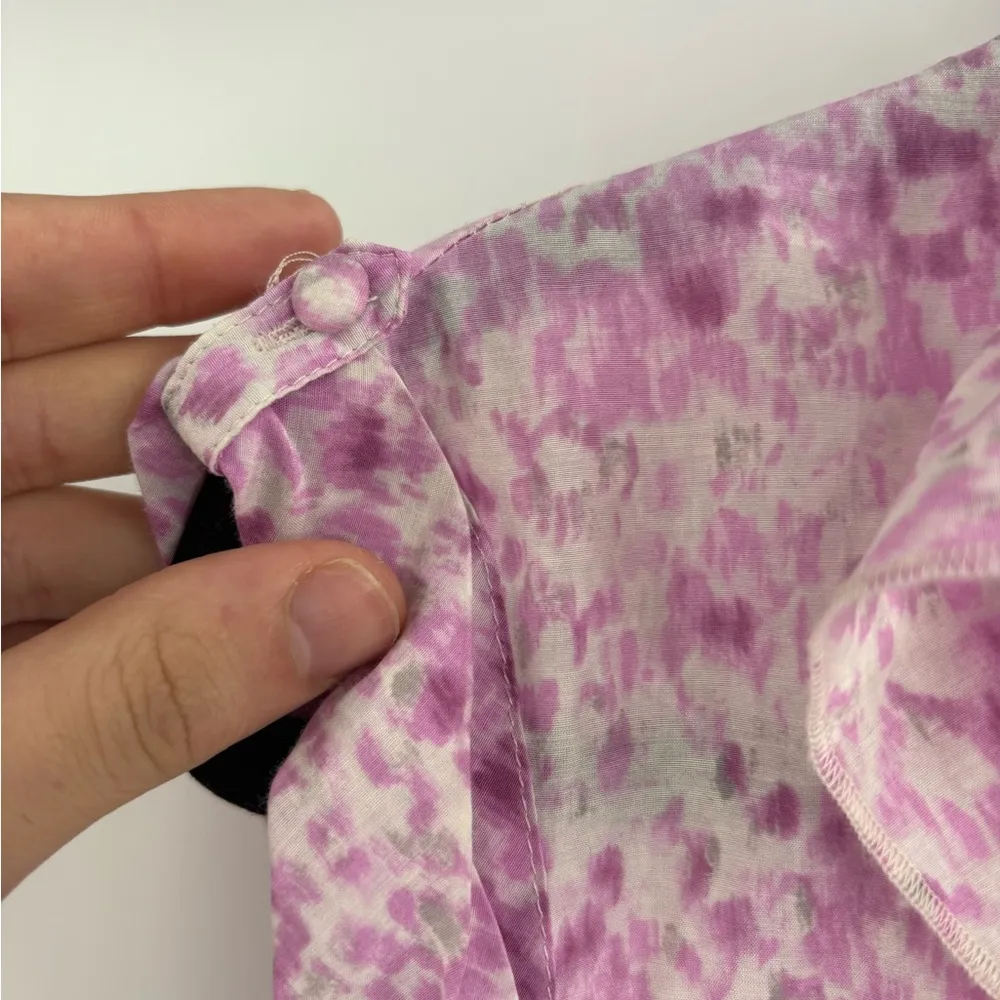 Ann Taylor Vintage Y2K Coquette Girly Cottage Ruffle Tank Silk Top Size Medium - Image 7