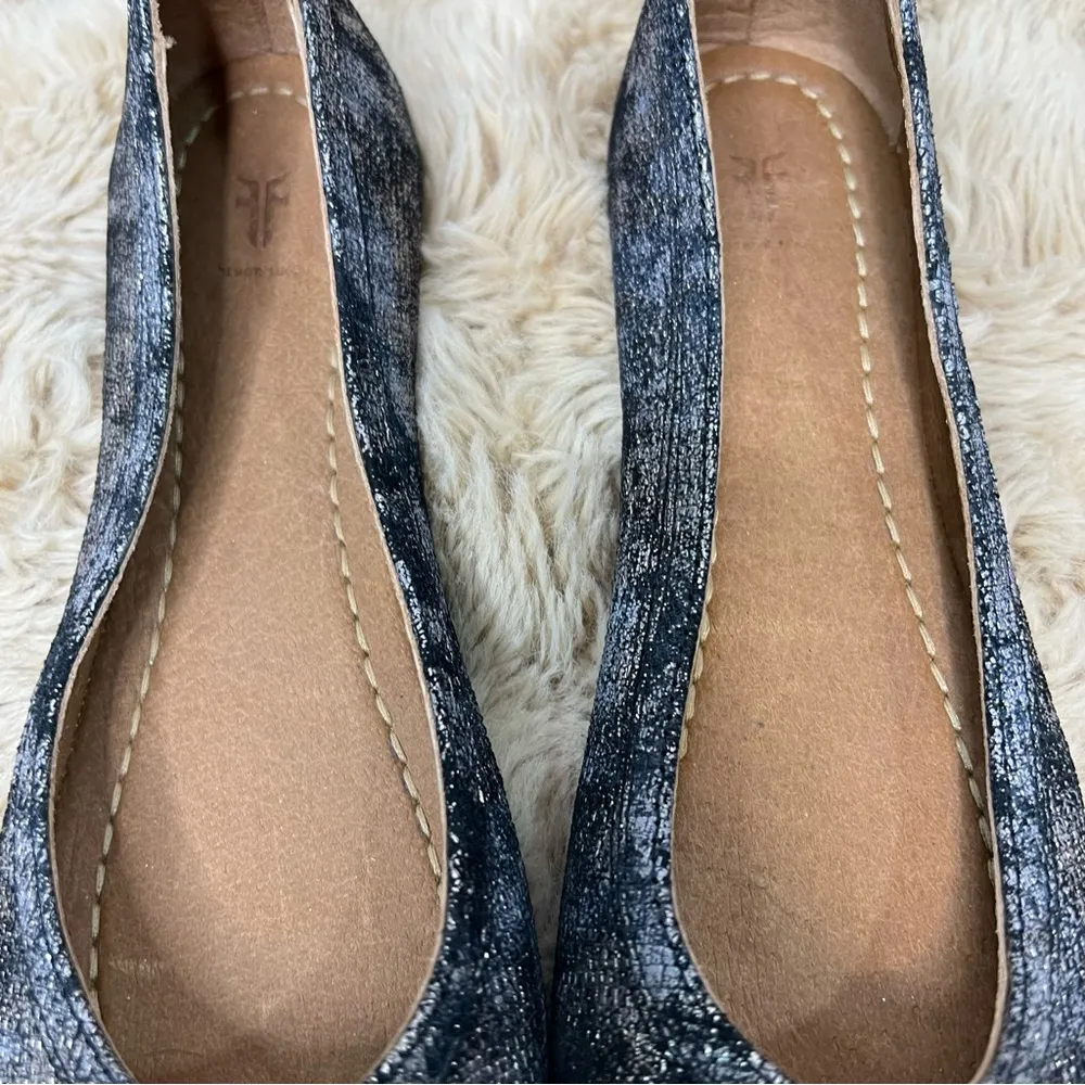 Frye  Carson Gunmetal Ballet Flat - Image 2