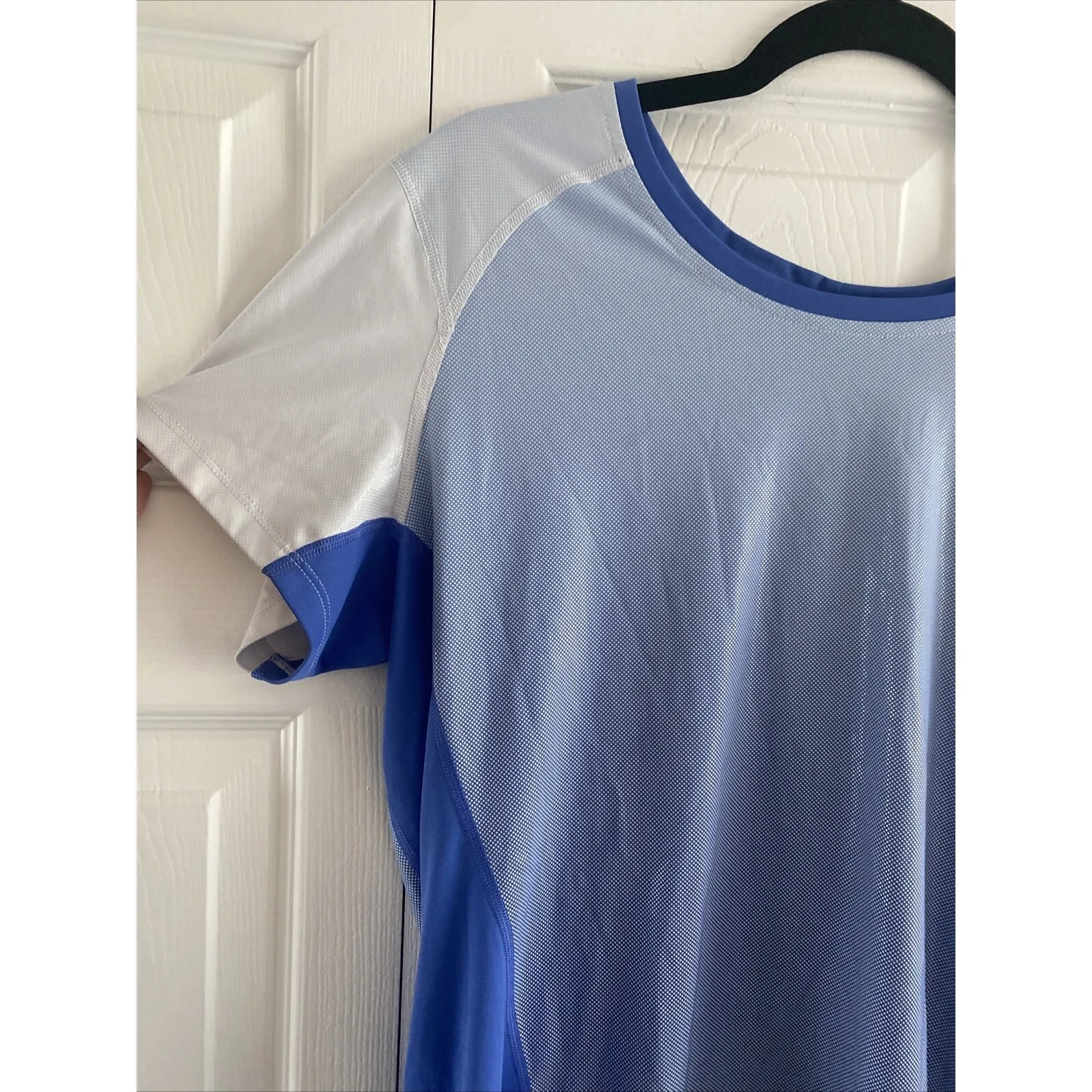 Columbia Women's XL Blue Short Sleeve Short Sleeve Performance Omni Shade Gym - Image 4
