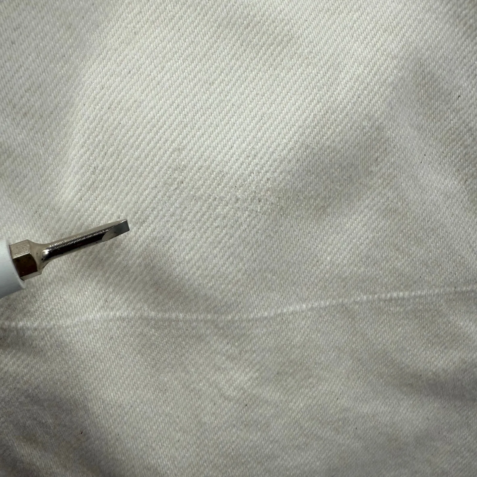 Frame Denim x Ilona Hamer Jeans SZ 26 High Rise Straight Leg Blanc Cream NWT - Image 8