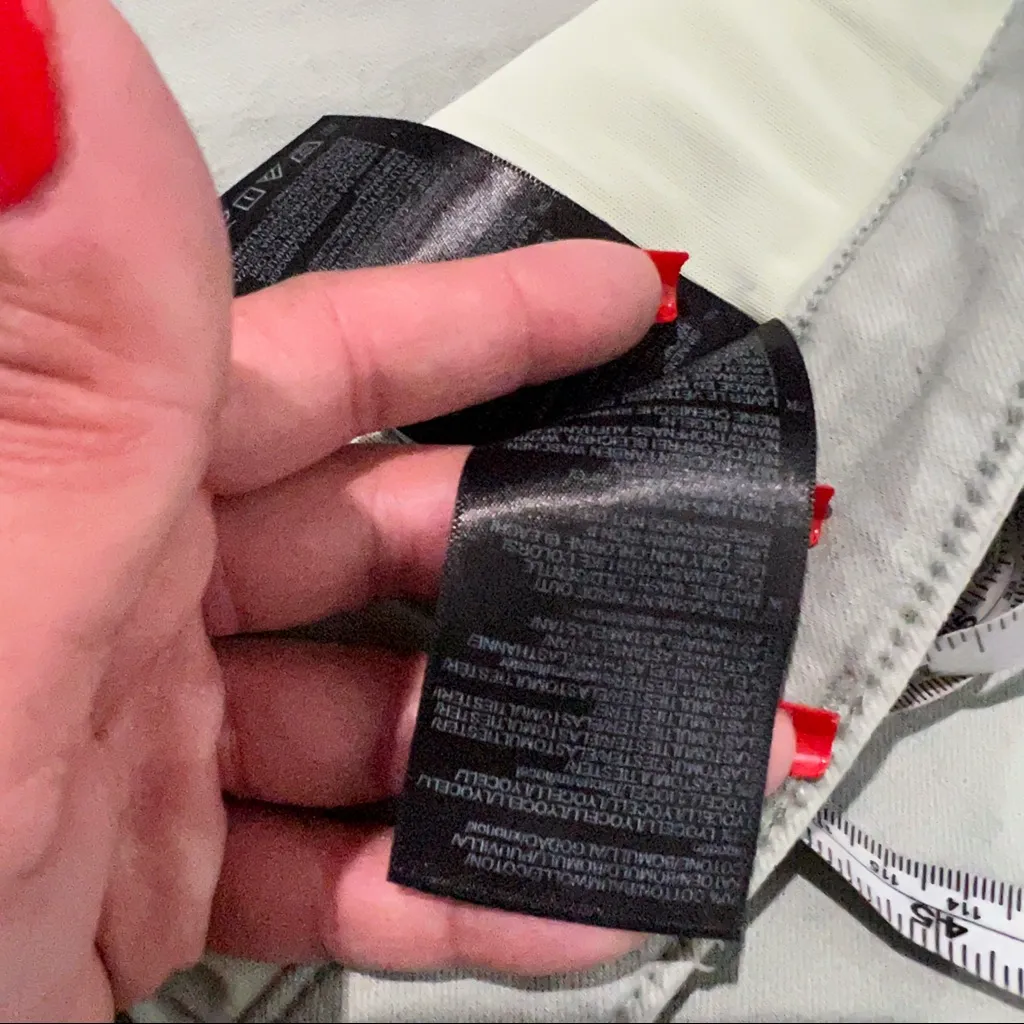 NYDJ Curves 360 Slim Straight Ankle Side Slit In Dessert Willow Size 26 Short - Image 10