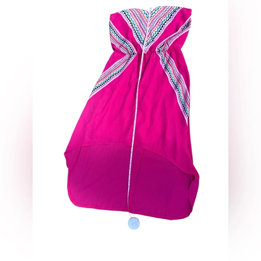 My Michelle Pink Strapless Women Dress Size Small - Image 8