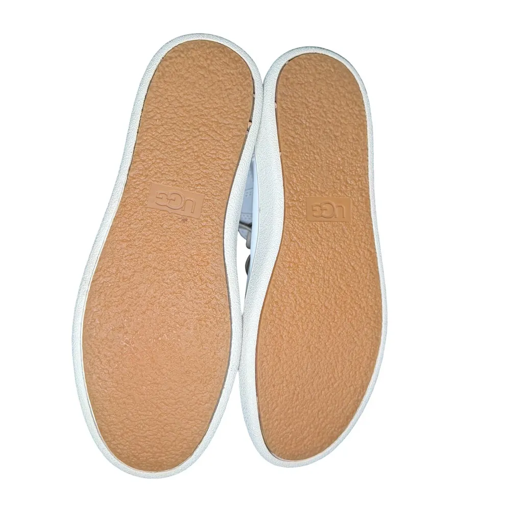 UGG Australia Olive Leather High Top Lace Up Sneakers Shoes Trainers Size  7.5 - Image 5