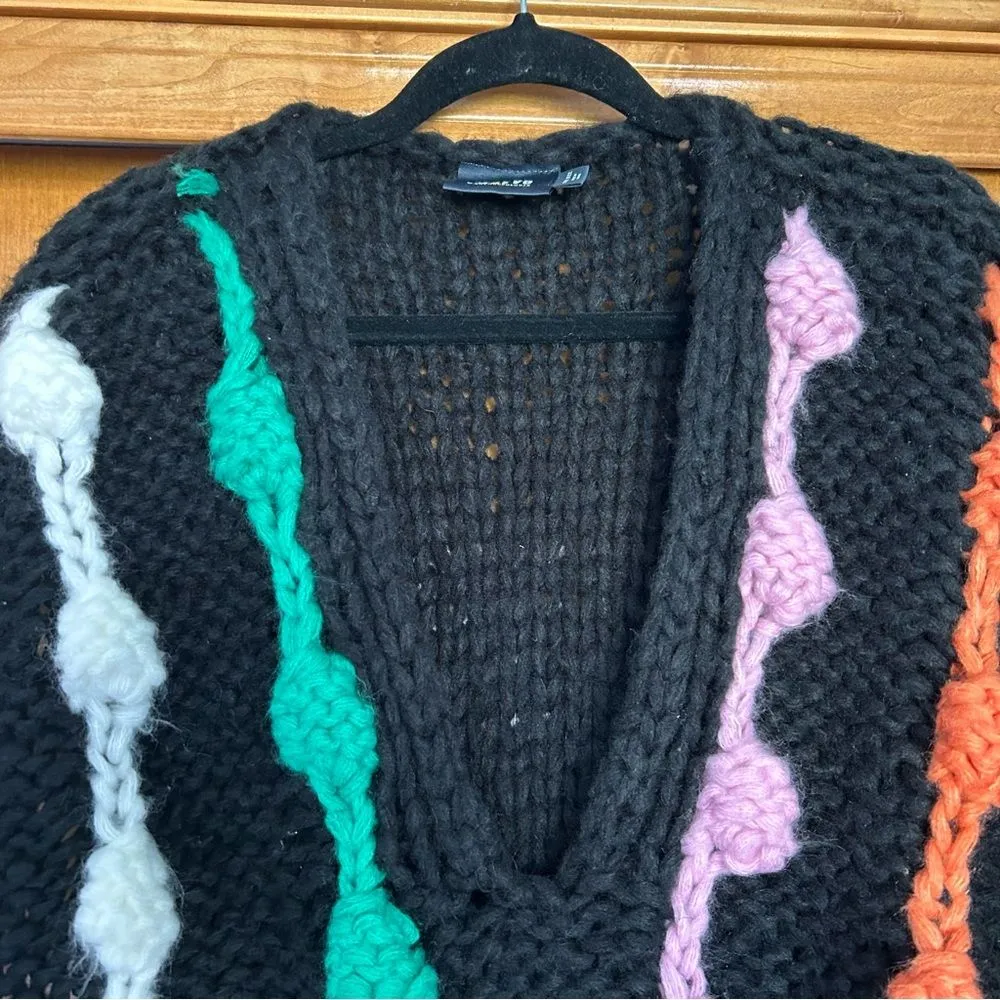 Anthropologie Maeve Bauble Multicolor Pullover Sweater Vest One Size - Image 4