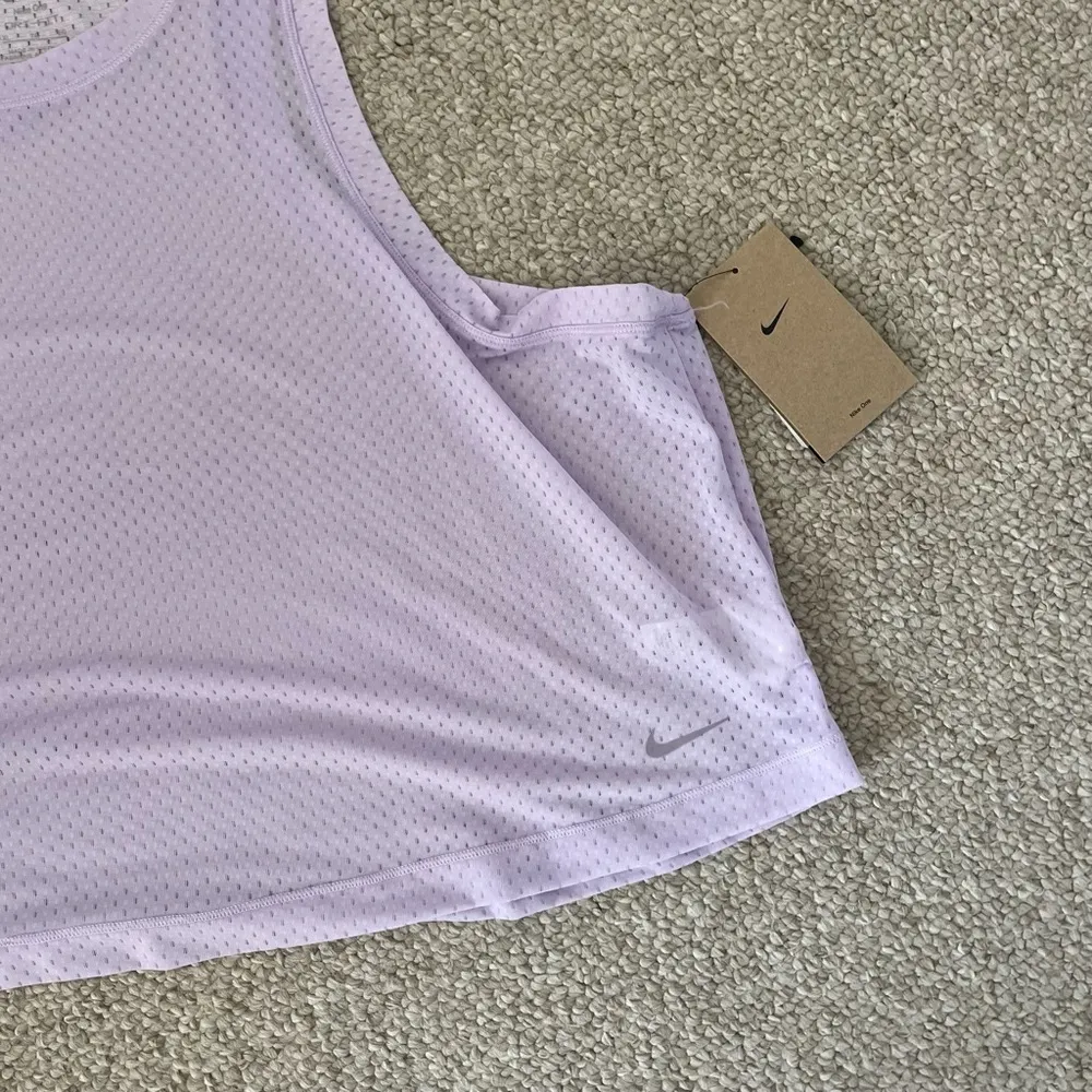 Nike One Dri-Fit Purple Mesh Classic Breathable Athletic Tank Top Sz XL NWT - Image 3