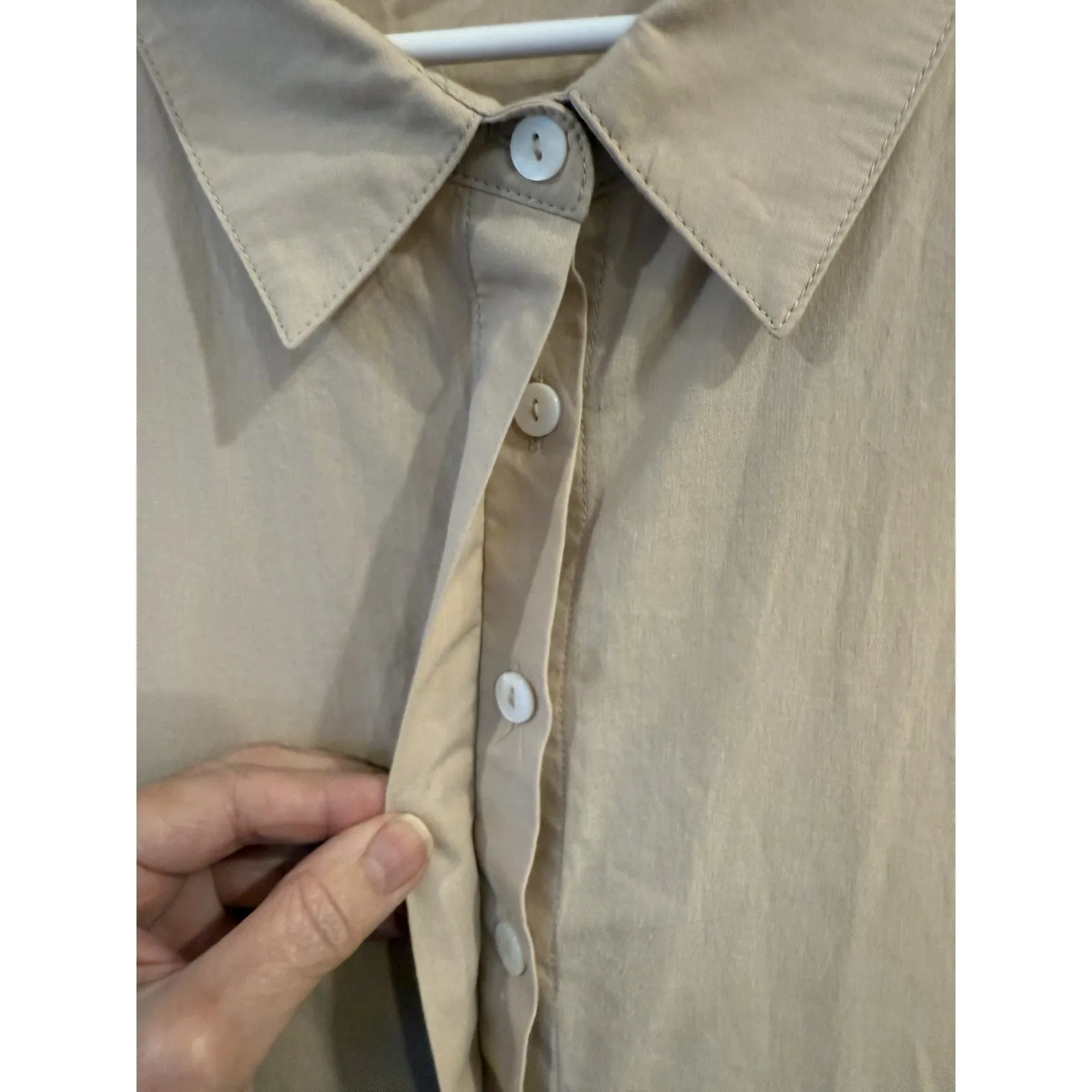 Pomander Place by Tuckernuck Sandstone Mabel Maxi Dress XXL Tier Long Sleeve - Image 10