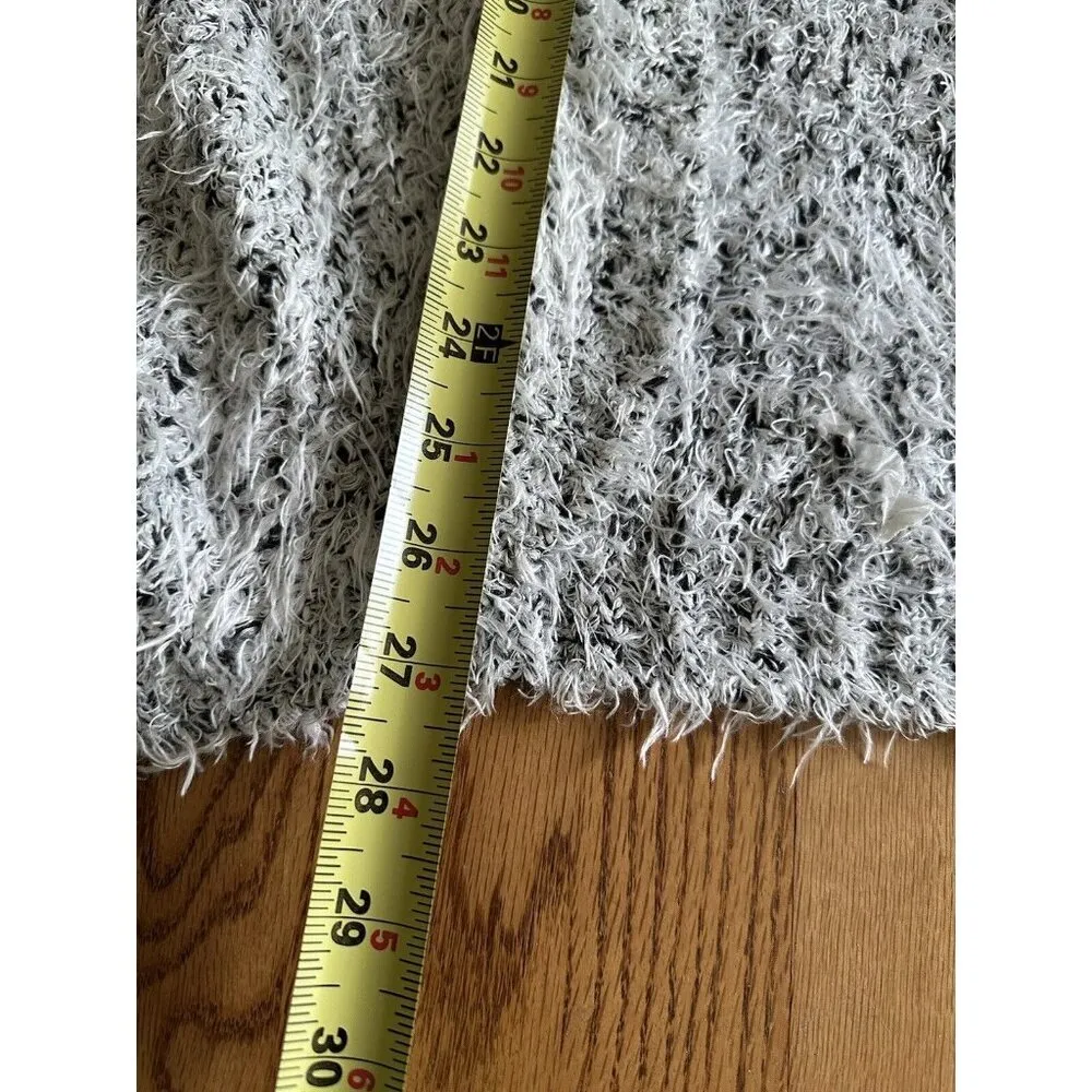 Kensie Fringe Open Front Cardigan Long Sleeve Size XL Sweater Casual Relaxed Fit - Image 6