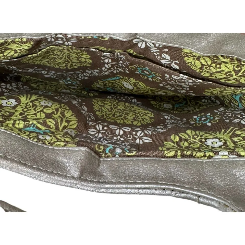 Vera Bradley Boardwalk Quilted Faux Leather Birds Sittin In A Tree Clutch Purse - Image 5