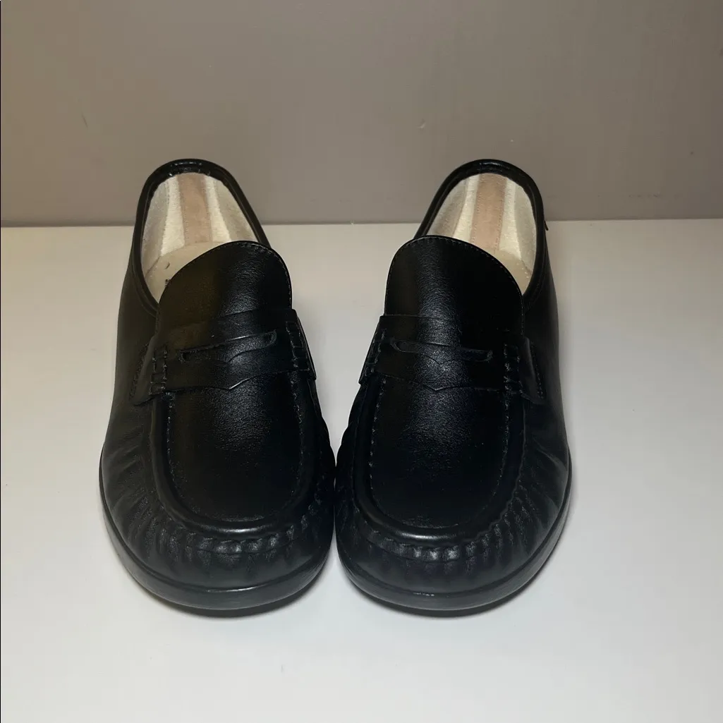 SAS (San Antonio Shoemakers) Classic Timeless Black Leather Loafer New 9WW Size undefined - Image 3