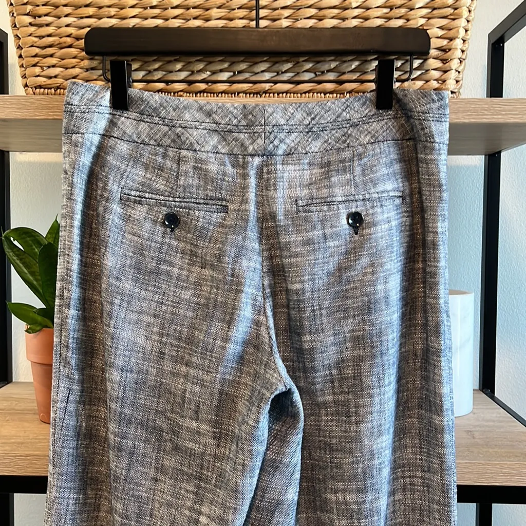 The Limited Linen Blend Cassidy Fit Mid-Rise Trouser Dress Pant, 4 - Image 6