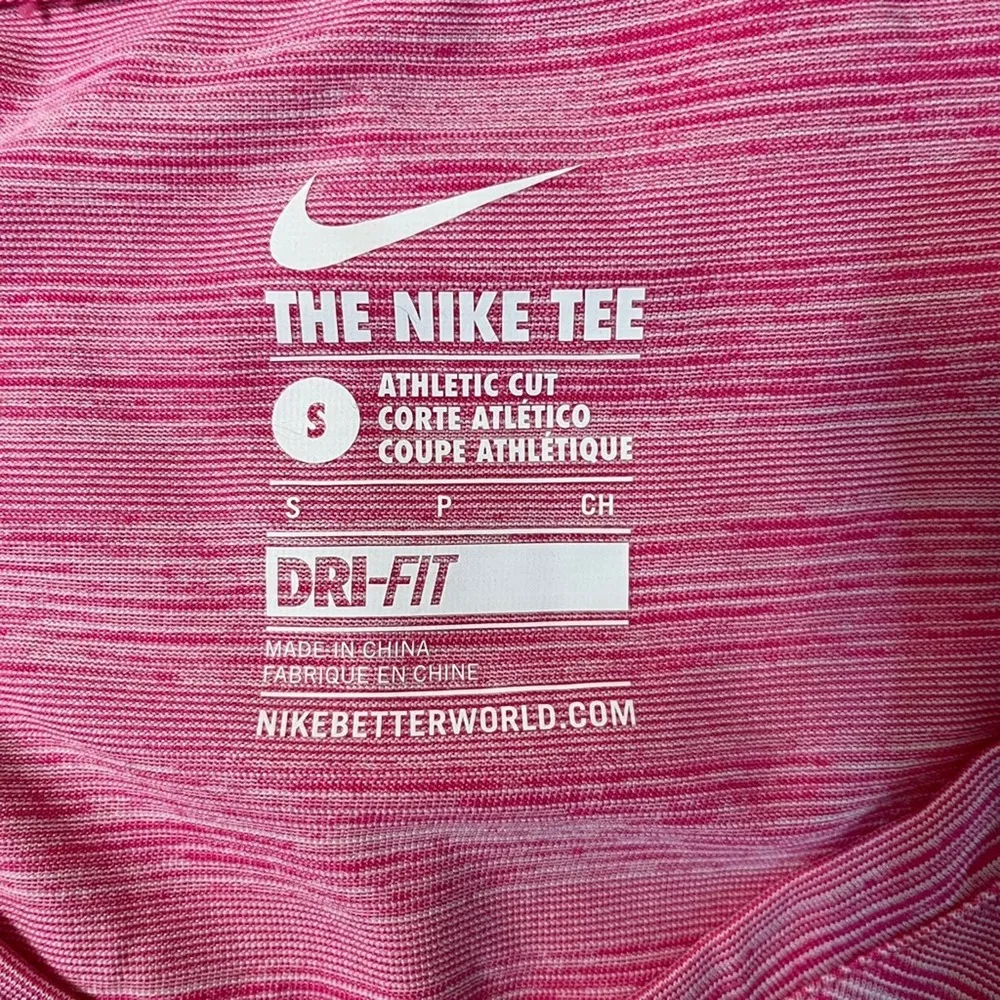 The Nike Tee Athletic Cut Dri-Fit v-neck top - Image 3