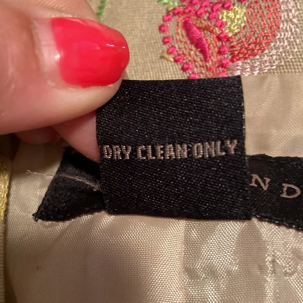 Vintage Cropped Blazer Tan Size 10 - Image 7