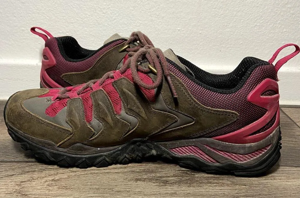 Merrell Chameleon Shift Ventilator Hiking Shoes Nubuck Vibram Bitter Root 11 - Image 3