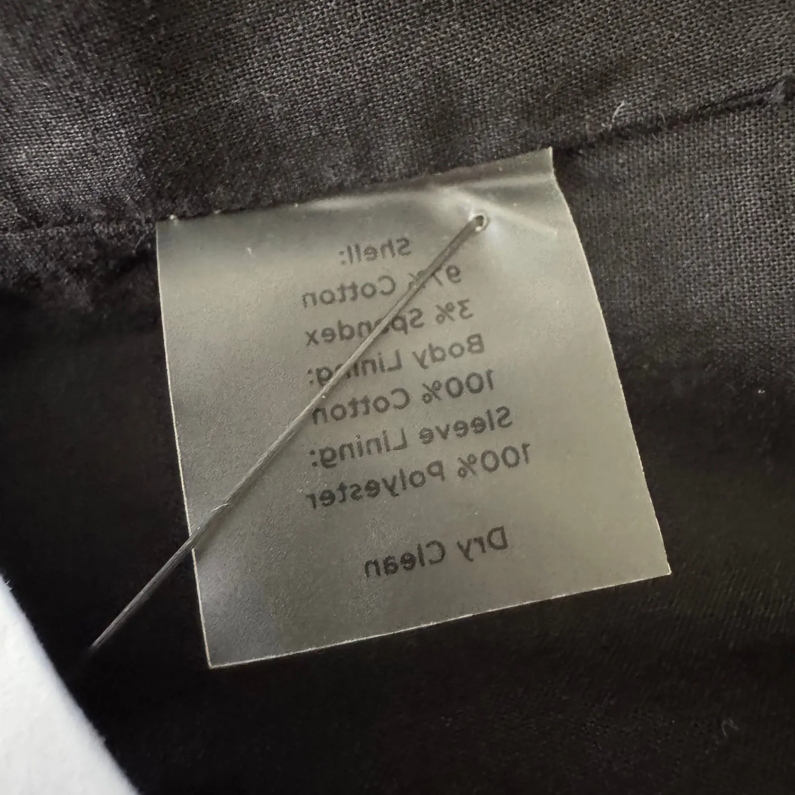 Talbots Damask Lace Floral Print Jacket Black &‎ White 3/4 Sleeves Size 10 NWT - Image 7