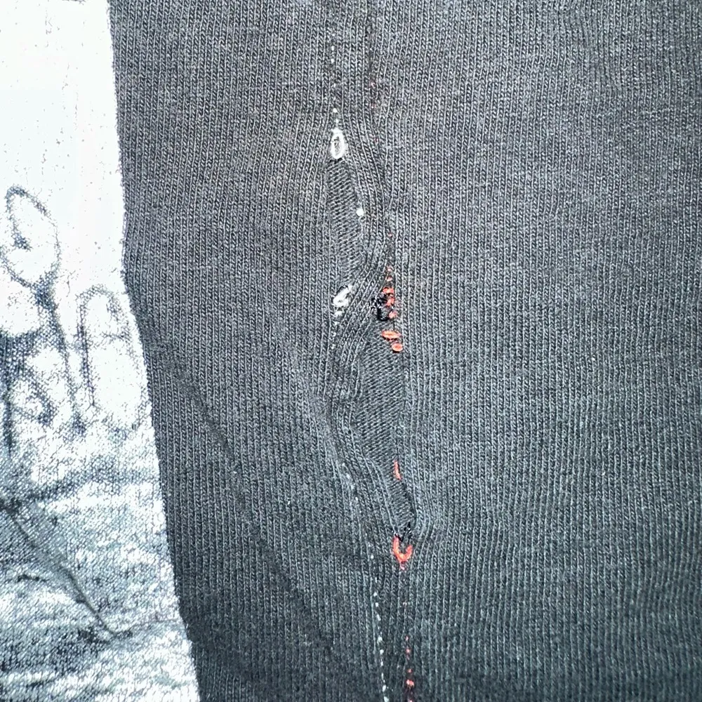 Vintage DIY the Ramones s/t punk shirt White Size XS - Image 3