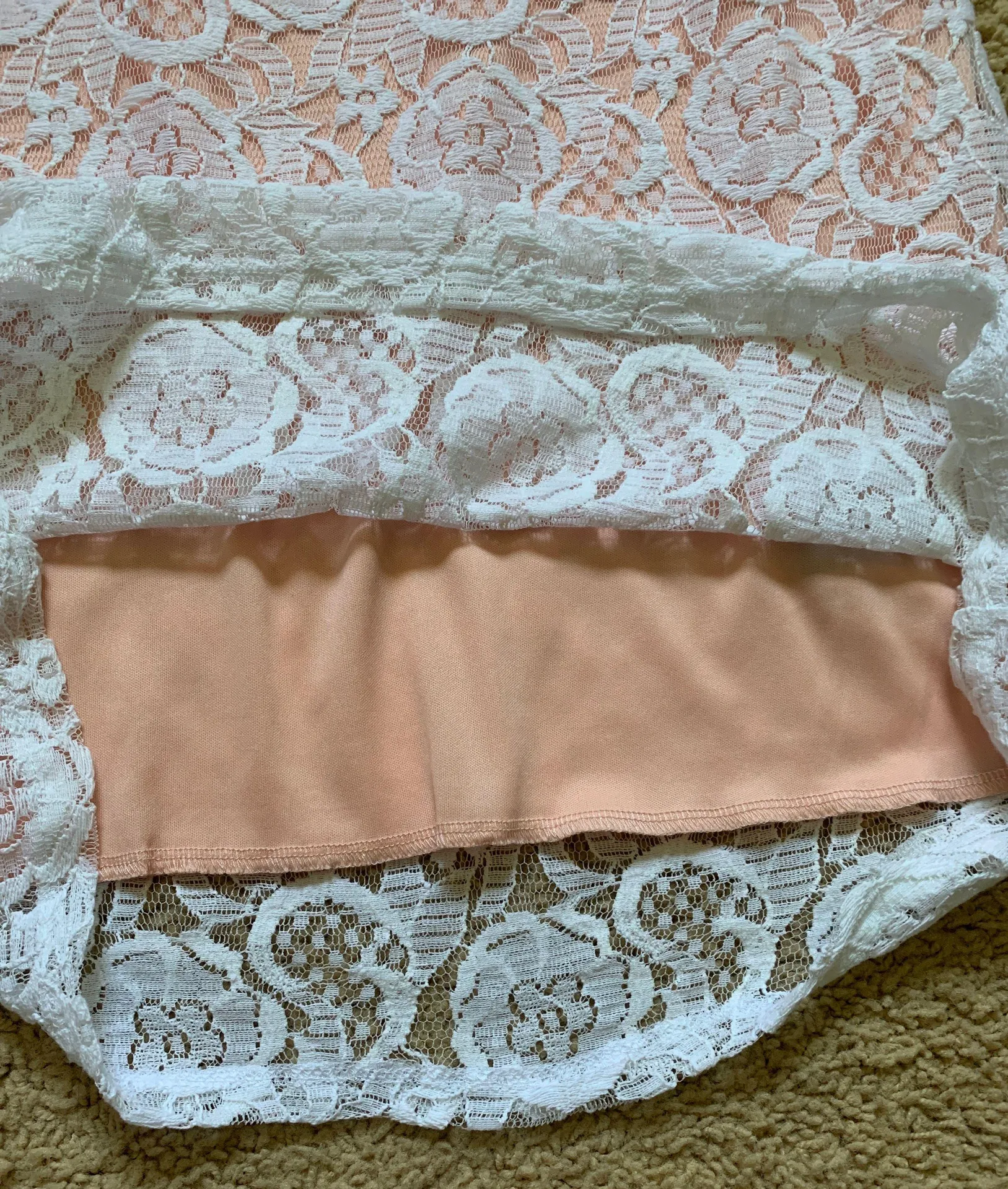 Madison  White Lace Dress - Image 3