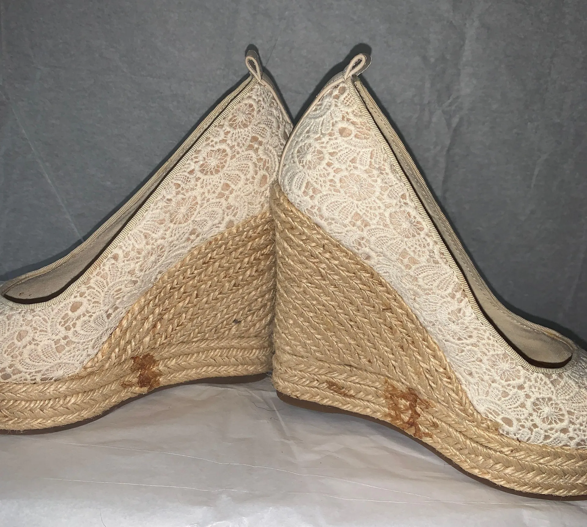 Wedge Lace Heels - Image 3