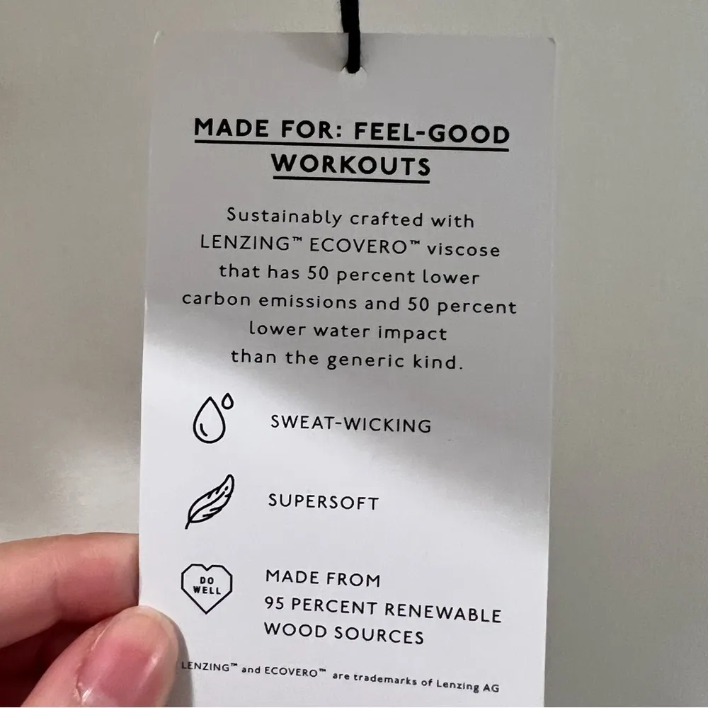 MWL Variegated Rib Crop Tank in Lighthouse Size Xsmall NWT - Image 7