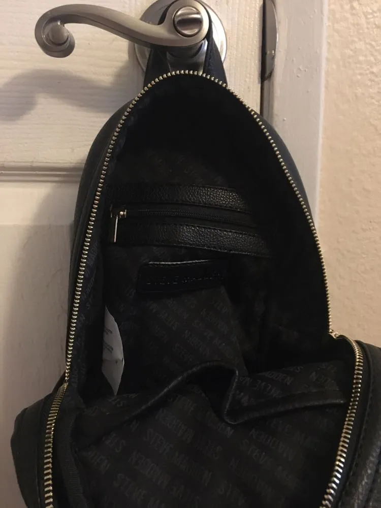 Steve Madden Miniature Black Backpack - Image 3