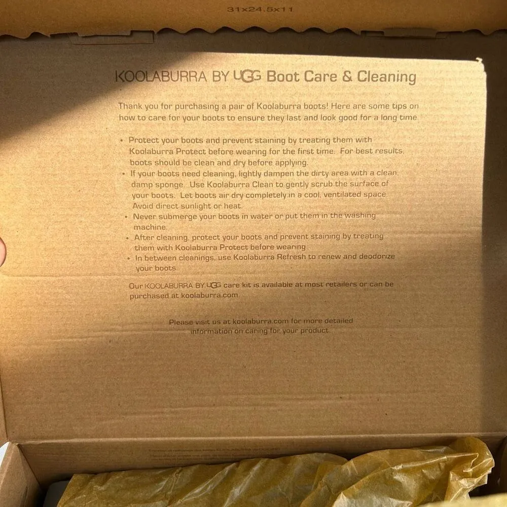 Koolaburra by UGG Short Gray Suede Boots Size 5 Women’s Shearling Lined with Box - Image 8