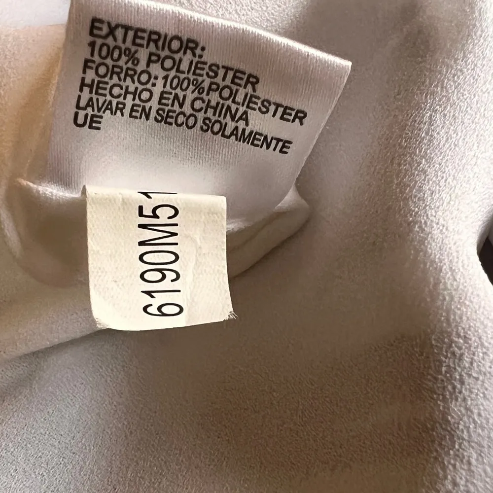 Antonio Melani Size 0 White Gray Shift dress with belt - Image 7