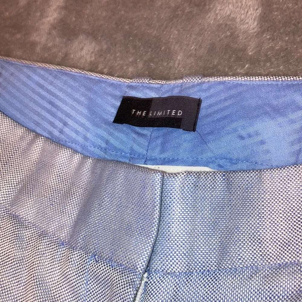 NWT THE LIMITED Pants Modern Crop Women’s Size 16  Linen & Cotton Blend - Image 2