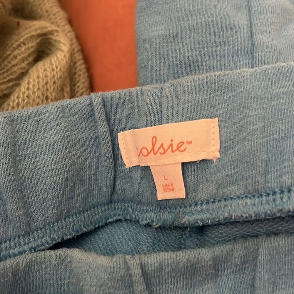 Colsie large cargo pants Blue - Image 2