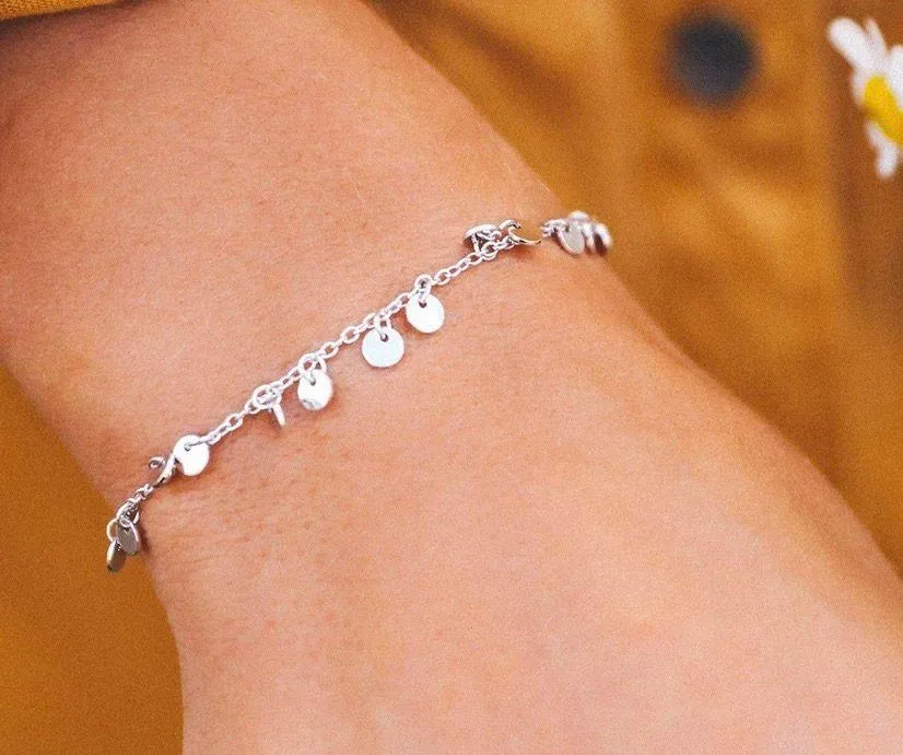 Pura Vida Adjustable Mini Coin Bracelet - Image 3