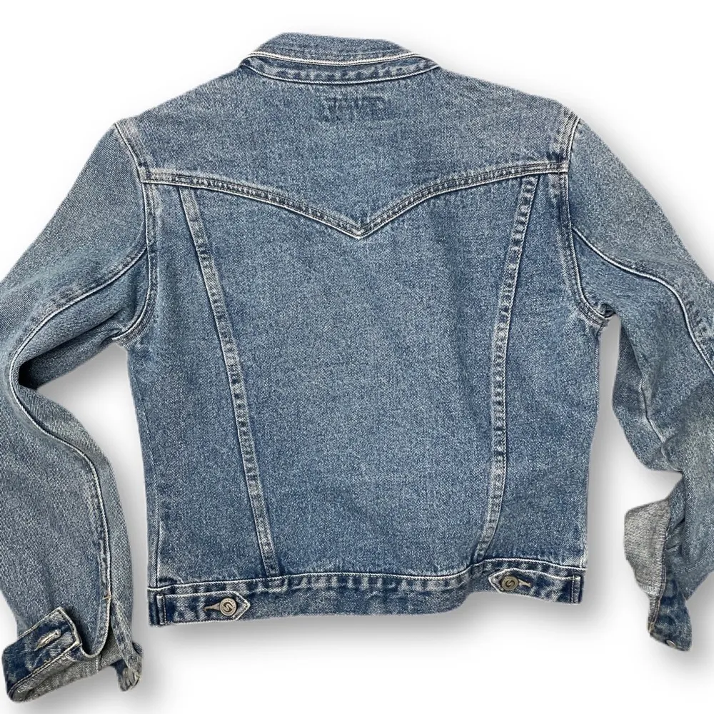 𝅺VINTAGE Stephen Hardy Squeeze Jean Jacket - Image 4
