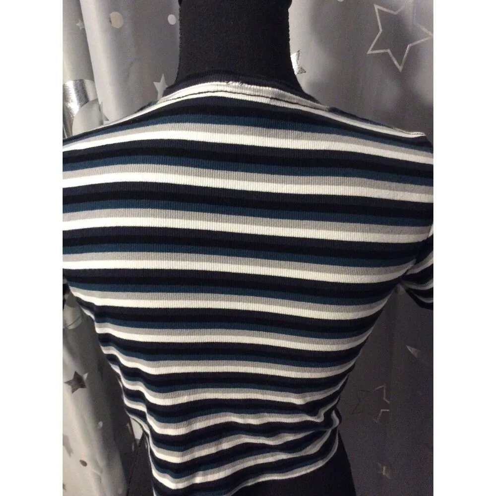 Dickies Ribbed Crop Top Size Medium Womens Short sleeve - Image 2