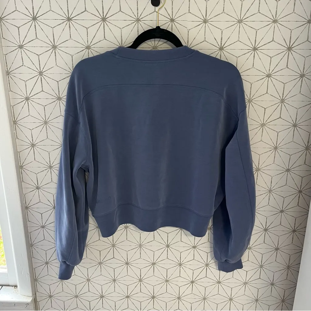 Lululemon Powder Blue Softstreme Crewneck Sweatshirt - Image 3